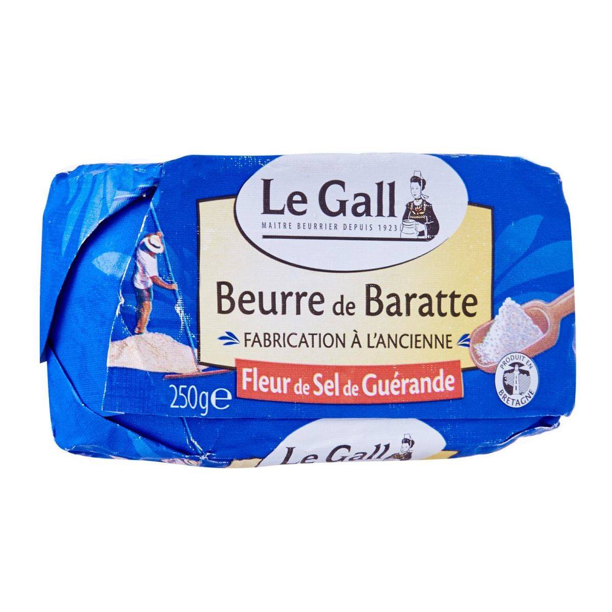 חמאה צרפתית לגל מלח אטלנטי